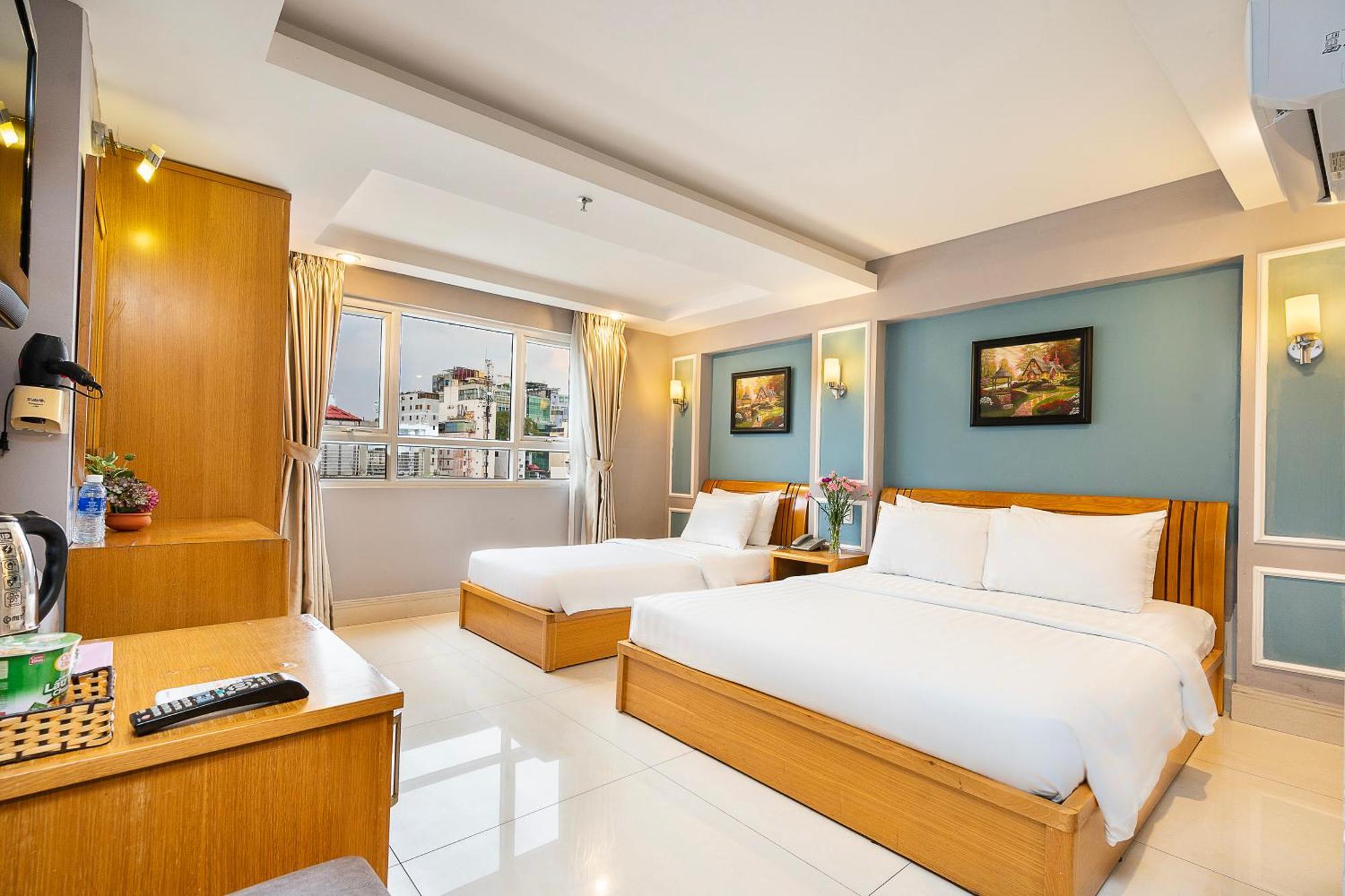 Lucky Star Hotel - Ben Thanh مدينة هوشي منه المظهر الخارجي الصورة